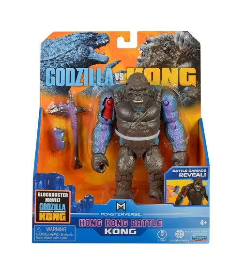 Фігурка Godzilla vs. Kong- Конг з бойовими ранами та сокирою - 35354_5.jpg - № 5