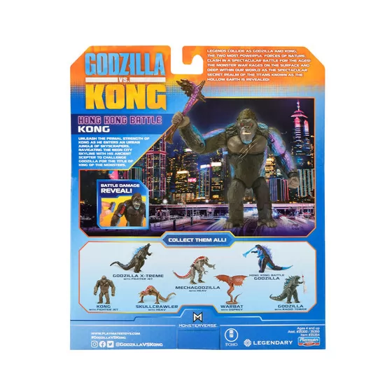 Фігурка Godzilla vs. Kong- Конг з бойовими ранами та сокирою