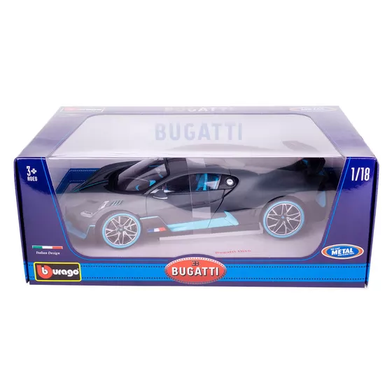 Автомодель - Bugatti Divo (темно-сірий, 1:18)