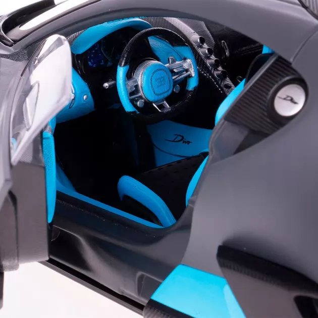 Автомодель - Bugatti Divo (темно-сірий, 1:18)