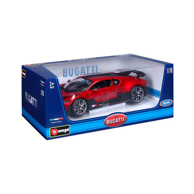Автомодель - Bugatti Divo (червоний металік, 1:18)