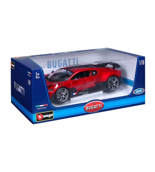 Автомодель - Bugatti Divo (червоний металік, 1:18) - 18-11045R_7.jpg - № 7