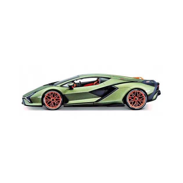 Автомодель - Lamborghini Si&aacute;n FKP 37 (матовый зелёный металлик, 1:18)