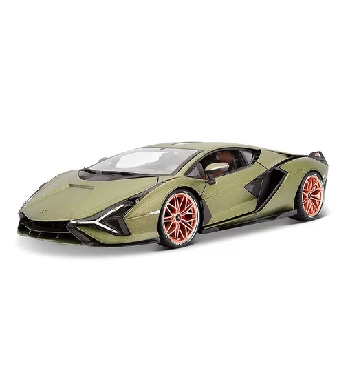 Автомодель - Lamborghini Sián FKP 37 (матовий зелений металік, 1:18) - 18-11046G_1.jpg - № 1