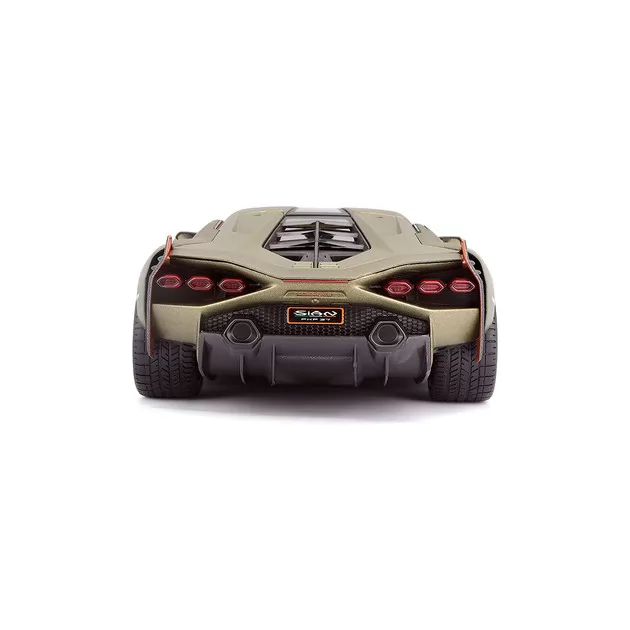 Автомодель - Lamborghini Si&aacute;n FKP 37 (матовый зелёный металлик, 1:18)