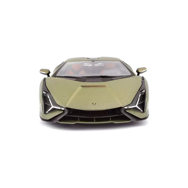 Автомодель - Lamborghini Si&aacute;n FKP 37 (матовый зелёный металлик, 1:18)