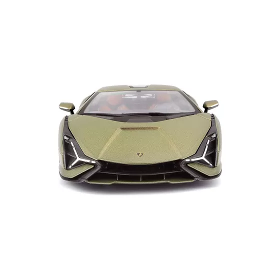 Автомодель - Lamborghini Sián FKP 37 (матовый зелёный металлик, 1:18)