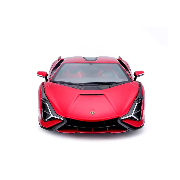 Автомодель - Lamborghini Si&aacute;n FKP 37 (червоний металік, 1:18)