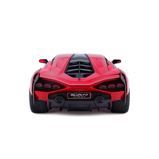 Автомодель - Lamborghini Si&aacute;n FKP 37 (червоний металік, 1:18)