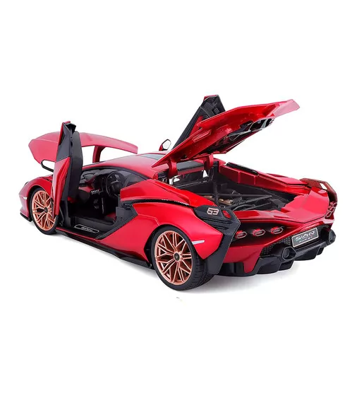 Автомодель - Lamborghini Sián FKP 37 (красный металлик, 1:18) - 18-11046R_7.jpg - № 7