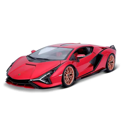 Автомодель - Lamborghini Sián FKP 37 (червоний металік, 1:18) - 18-11046R_1.jpg - № 1