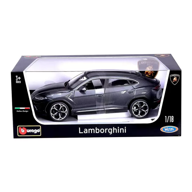 Автомодель - Lamborghini  Urus (сірий металік, 1:18)