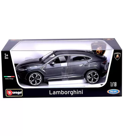 Автомодель - Lamborghini Urus (серый металлик, 1:18) - 18-11042G_8.jpg - № 8