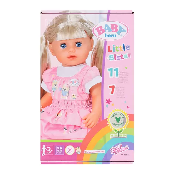 Кукла BABY Born Нежные объятия - Младшая сестричка