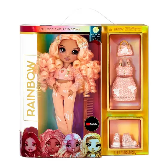 Лялька Rainbow High S3 - Персик