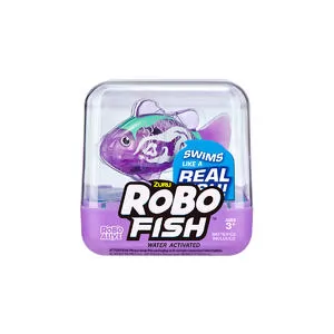 Інтерактивна іграшка Robo Alive - Роборибка (фіолетова)