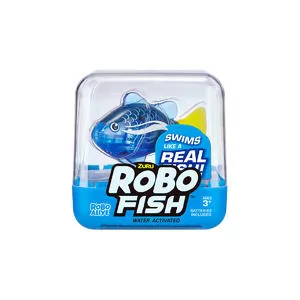 Интерактивная игрушка Robo Alive - Роборыбка (синяя)