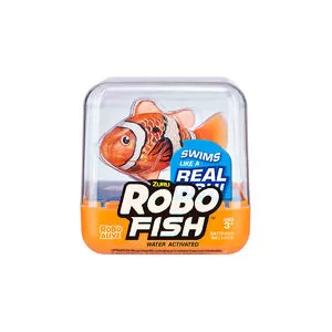 Інтерактивна іграшка Robo Alive - Роборибка (помаранчева)