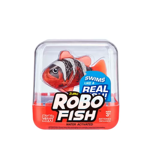 Интерактивная игрушка Robo Alive - Роборыбка (красная) - 7125SQ1-5_1.jpg - № 1