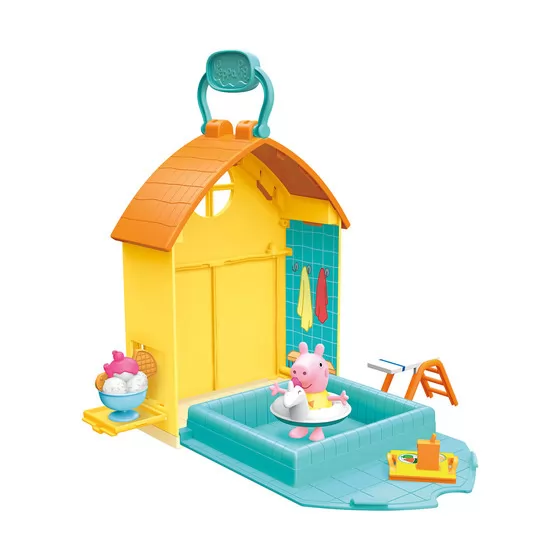 Игровой набор Peppa - Пеппа в бассейне (бассейн, фигурка, аксессуары)