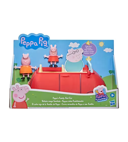 Игровой набор Peppa - Машина семьи Пеппы (2 фигурки, звук) - F2184_5.jpg - № 5