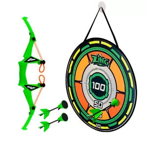 Іграшковий лук з мішенню Air Storm - Bullz Eye зелений
