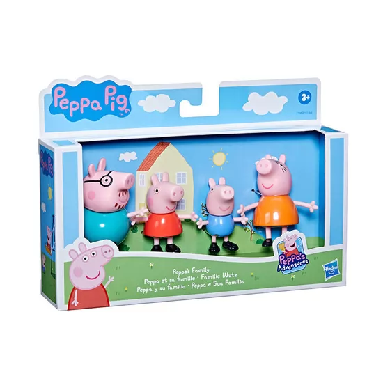 Набір фігурок Peppa - Дружня родина Пеппи