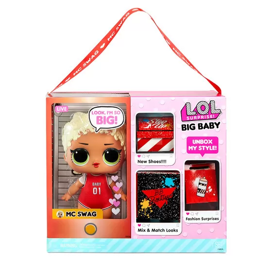 Набор с мега-куклой L.O.L. Surprise! серии Big B.B.Doll" - Леди-DJ"