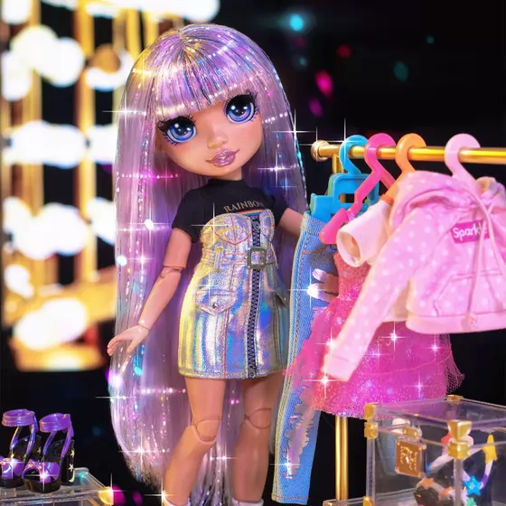 Игровой набор с куклой Rainbow High - Модная студия