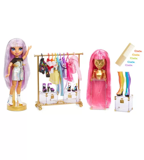 Игровой набор с куклой Rainbow High - Модная студия - 571049_2.jpg - № 2
