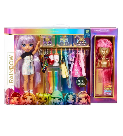 Игровой набор с куклой Rainbow High - Модная студия - 571049_1.jpg - № 1