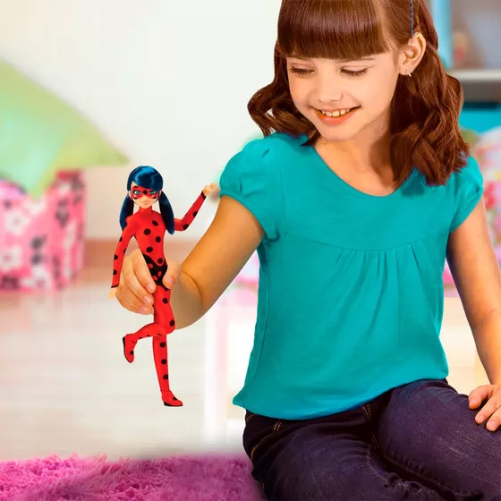 Кукла Леди Баг и Супер-Кот" -  Леди Баг с талисманами удачи (26 сm)"