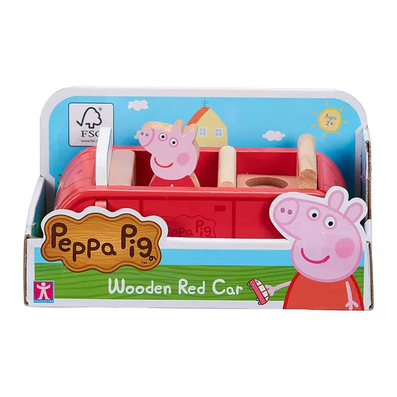 Дерев'яний ігровий набір Peppa - Машина Пеппи