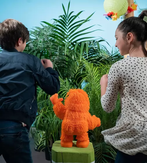 Интерактивная игрушка Jiggly Pup - Танцующий орангутан (оранжевый) - JP008-OR_8.jpg - № 8