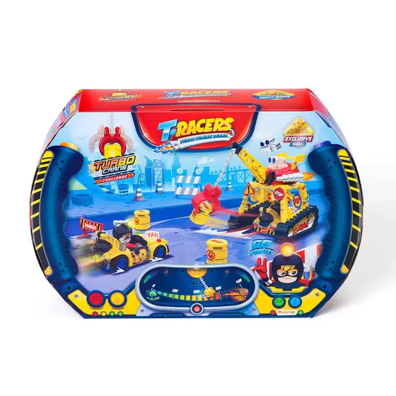 Игровой набор T-Racers - Турбокран