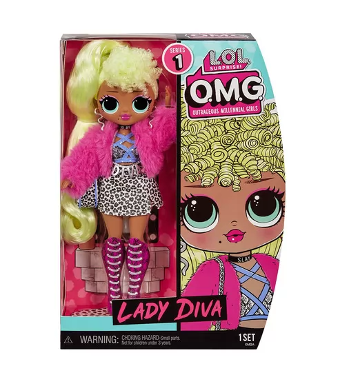 Лялька L.O.L. Surprise! серії O.M.G. - ДІВА - 580539_1.jpg - № 1
