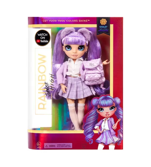 Лялька Rainbow High серії Junior" - Вайолет Віллоу" - 580027_10.jpg - № 10