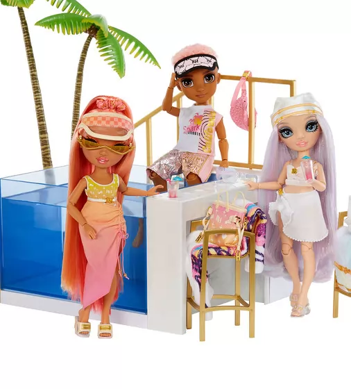 Ігровий набір для ляльок Rainbow High серії Pacific Coast" - Вечірка біля басейну" - 578475_7.jpg - № 7