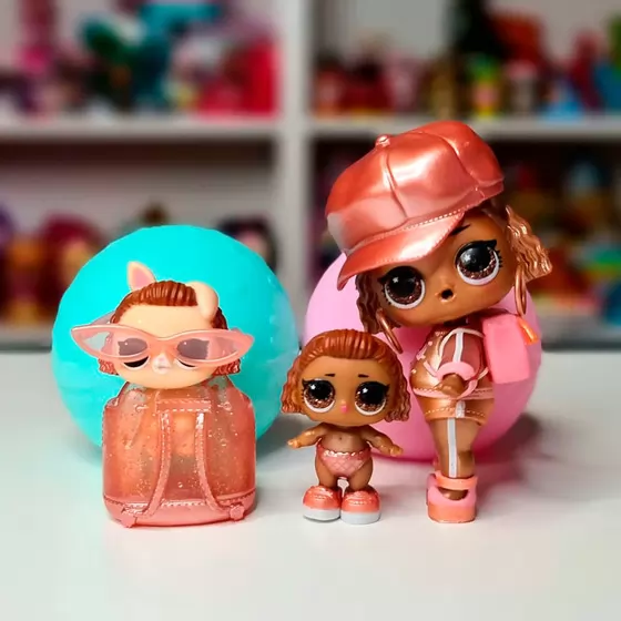 Ігровий набір з ляльками L.O.L. Surprise! серії Color change Me&My" 2в1 – Сестричка та улюбленець"
