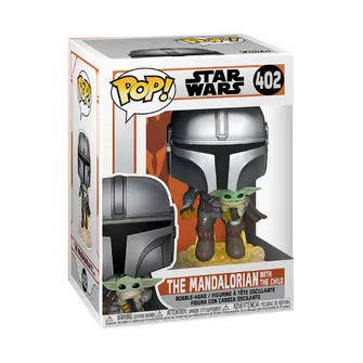 Игровая фигурка Funko Pop! ­ Мандалорец, летящий с малышом