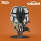 Ігрова фігурка Funko Pop! - Мандалорець у хромі з малюком 25 сm - 49931_5.jpg - № 5