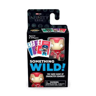 Настільна гра з картками Funko Something Wild - Залізна людина