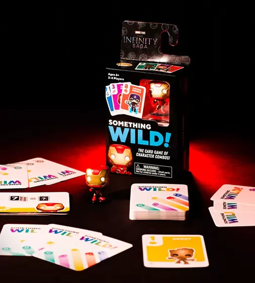 Настольная игра с карточками Funko Something Wild - Железный человек - 60495_6.jpg - № 6