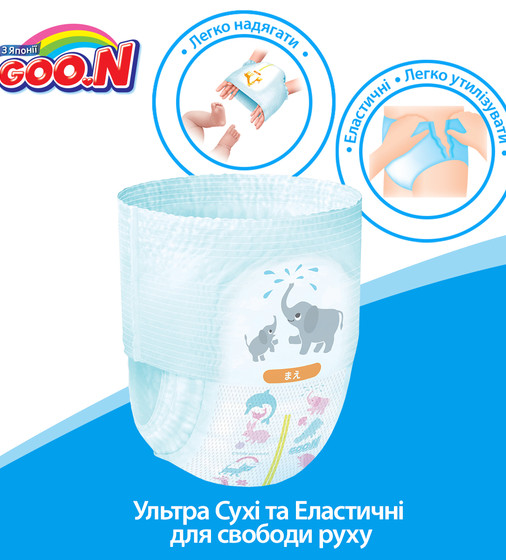 Трусики-підгузки Goo.N для хлопчиків (XL, 12-20 кг) - 853629_4.jpg - № 4