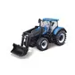 Автомодель серії Farm - Трактор NEW HOLLAND T7.315 з фронтальним навантажувачем (синій, 1:32) - 18-31632_1.jpg - № 1