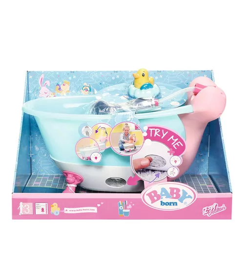 Автоматическая Ванночка Для Куклы Baby Born - Веселое  Купание - 824610_9.jpg - № 9