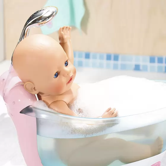 Інтерактивна Ванночка Для Ляльки Baby Born - Веселе  Купання (Світло, Звук)