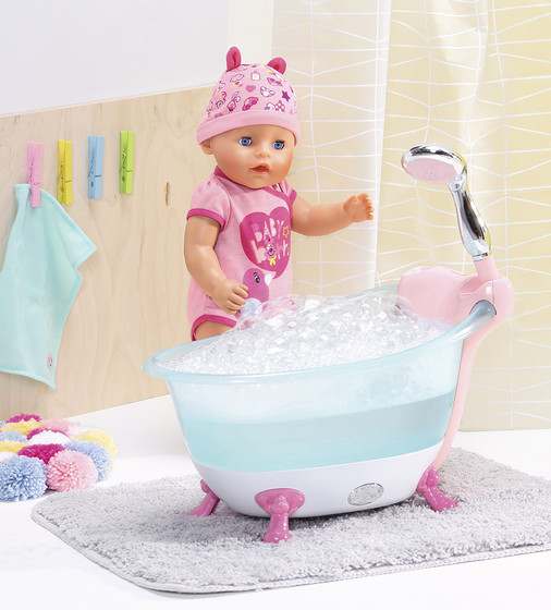 Інтерактивна Ванночка Для Ляльки Baby Born - Веселе  Купання (Світло, Звук) - 824610_5.jpg - № 5