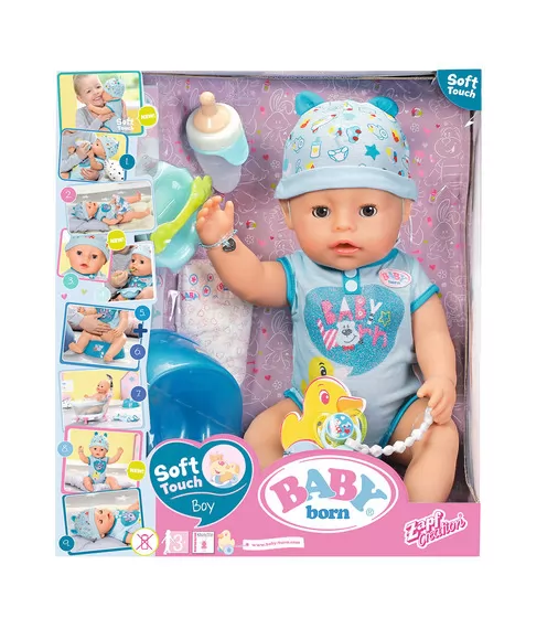 Кукла Baby Born Серии Нежные Объятия - Очаровательный Малыш - 824375_10.jpg - № 10