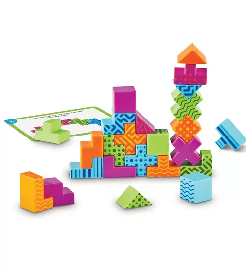 Навчальний ігровий набір Learning Resources - Кольорова геометрія - LER9306_3.jpg - № 3